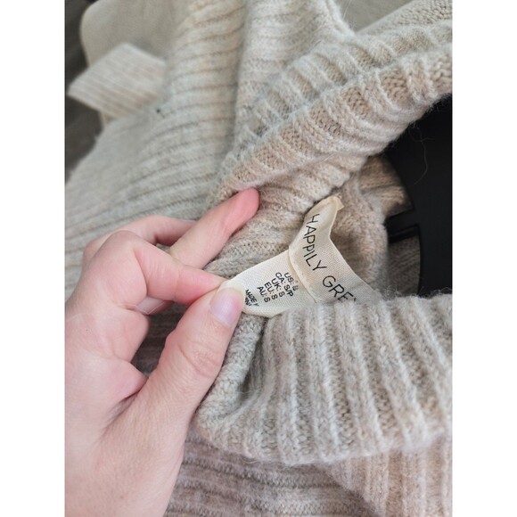 Happily Grey turtle neck sweater size small - Picture 4 of 7